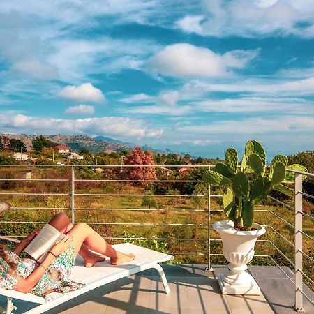 Design Villa In Piedimonte Etneo Kültér fotó