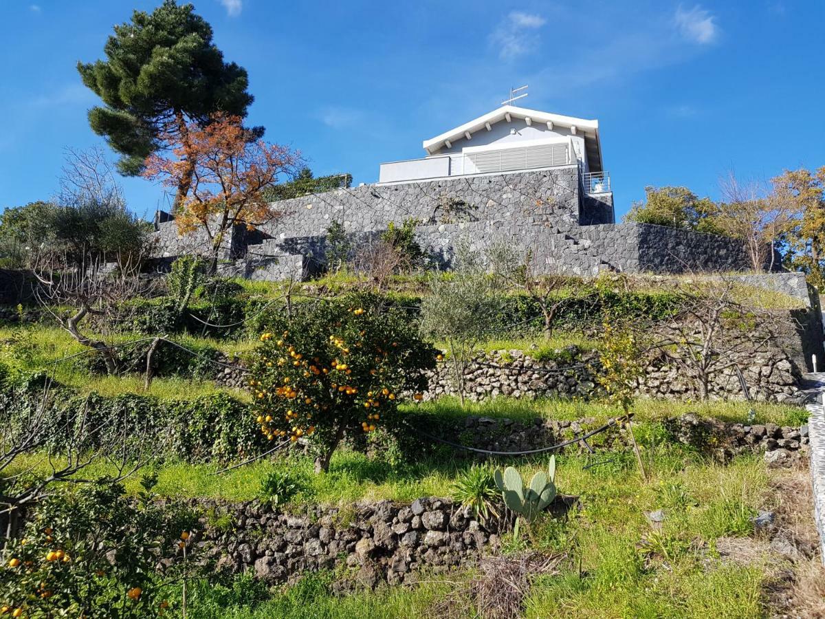 Design Villa In Piedimonte Etneo Kültér fotó